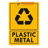 Semn pentru plastic si metal